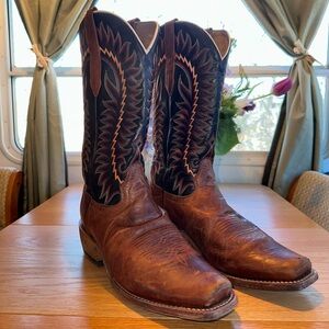 Ariat Brown and Black Western Men’s Boots